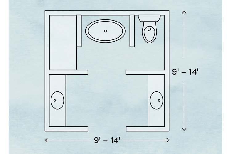 10x10 Master Bathroom Layout